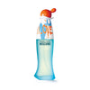 frasco Perfume Feminino Moschino Love Love Eau de Toilette frente fundo branco