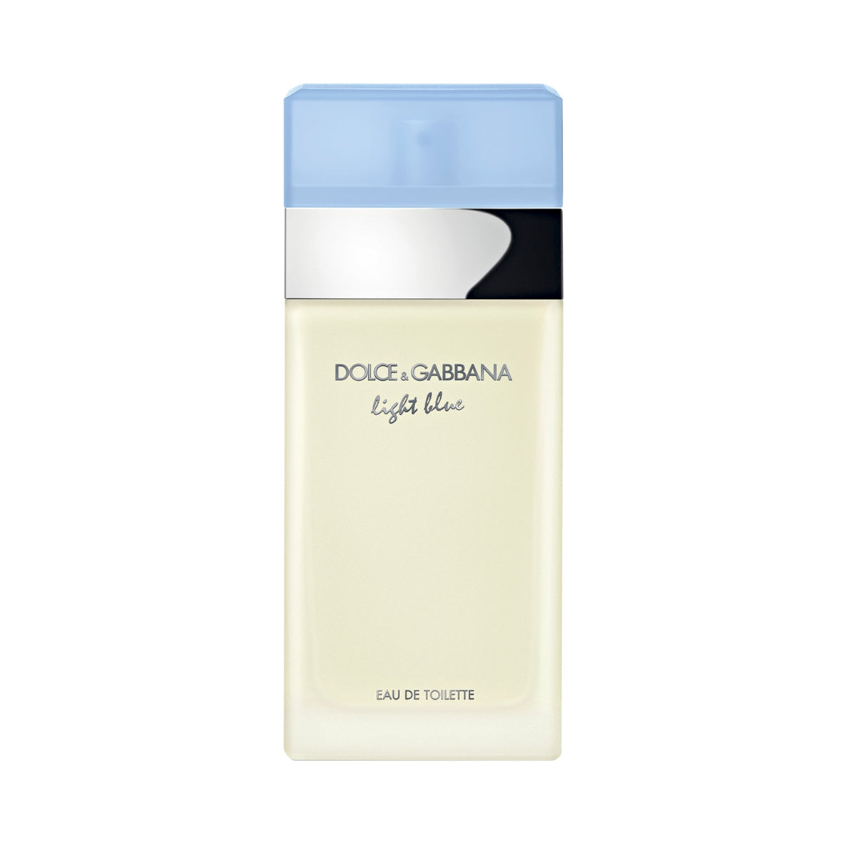 frasco Perfume Feminino Dolce & Gabbana Light Blue Eau de Toilette frente fundo branco