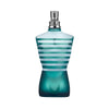 frasco Perfume Masculino Jean Paul Gaultier Le Male Eau de Toilette frente fundo branco