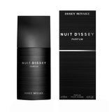 frasco Perfume Masculino Issey Miyake Nuit D'Issey Pour Homme Eau de Toilette detalhe lateral