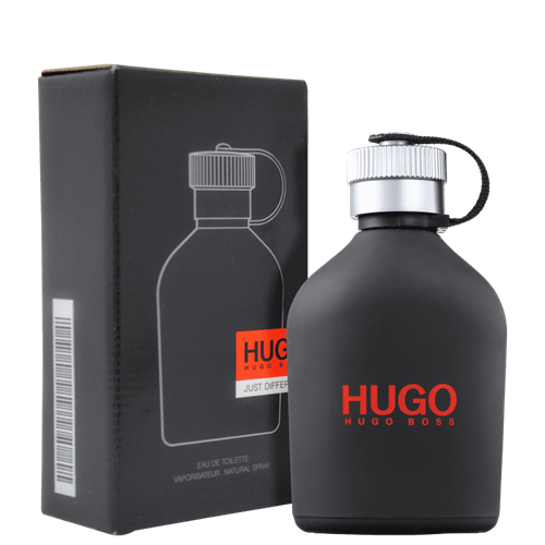 frasco Perfume Masculino Hugo Boss Just Different Eau de Toilette detalhe lateral