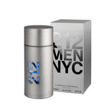 frasco Perfume Masculino Carolina Herrera 212 Men Eau de Toilette detalhe lateral