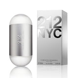 frasco Perfume Feminino Carolina Herrera 212 Eau de Toilette detalhe lateral
