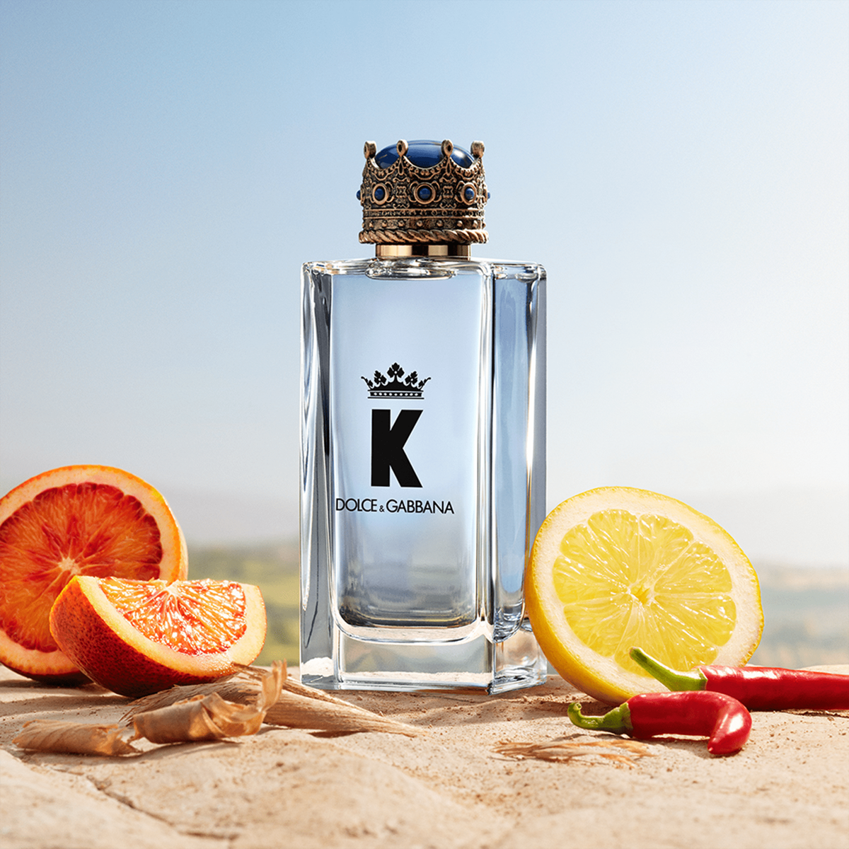 frasco Perfume Masculino Dolce&Gabbana K Eau de Toilette embalagem caixa original