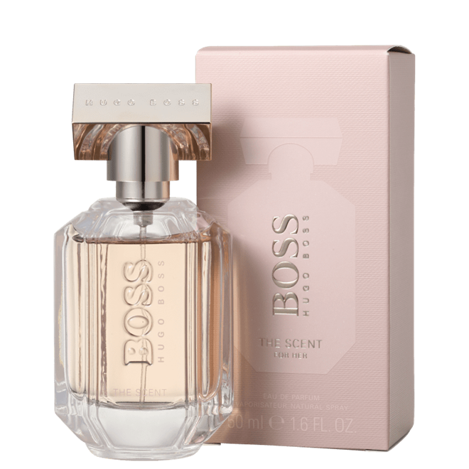 frasco Perfume Feminino Hugo Boss The Scent For Her Eau de Parfum detalhe lateral