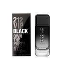 frasco Perfume Masculino Carolina Herrera 212 Vip Black Eau de Parfum detalhe lateral