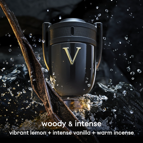 frasco Perfume Masculino Paco Rabanne Invictus Victory Eau de Parfum embalagem caixa original