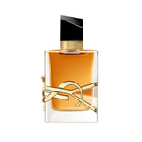 frasco Perfume Feminino Yves Saint Laurent Libre Intense Eau de Parfum frente fundo branco