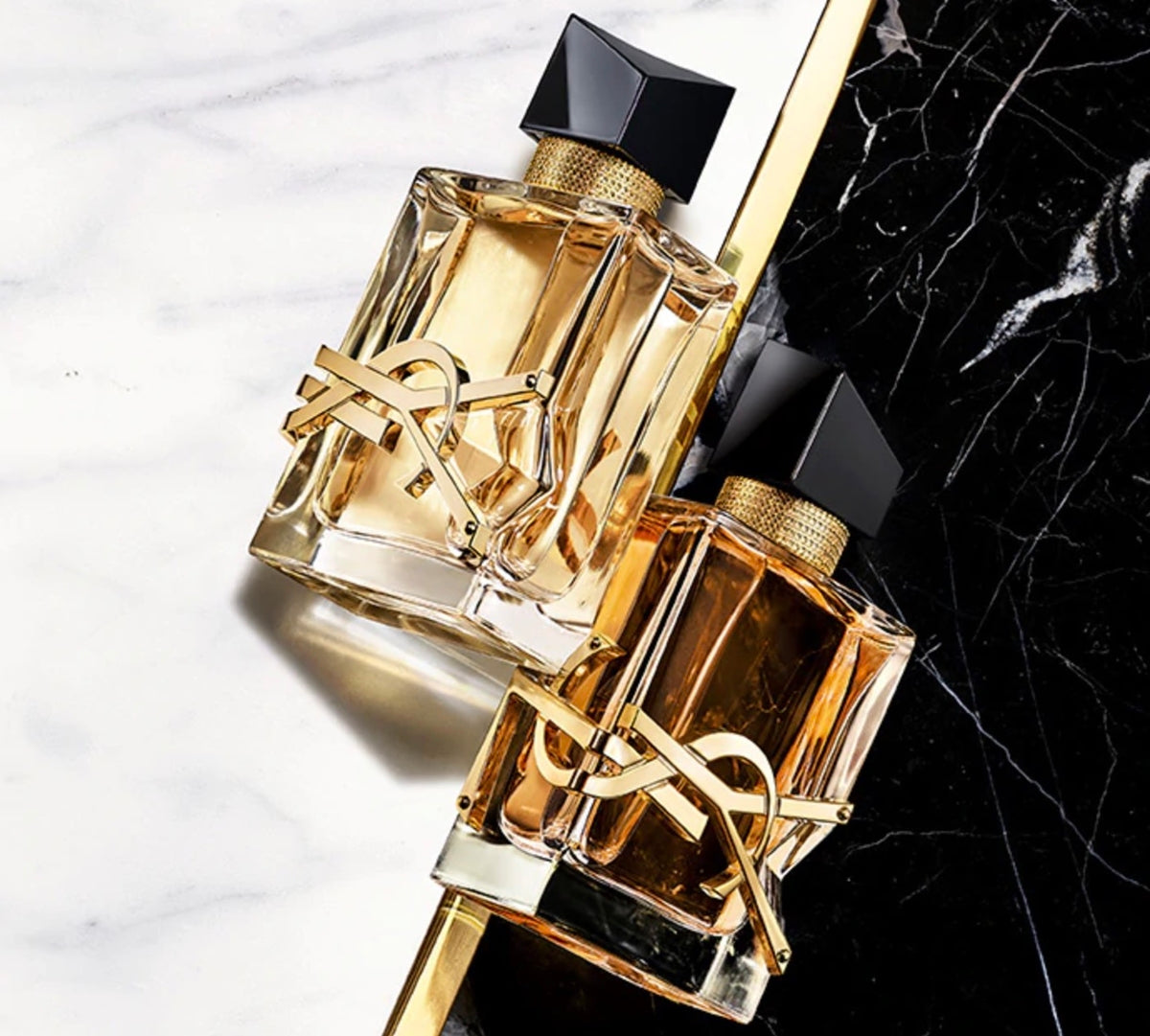 frasco Perfume Feminino Yves Saint Laurent Libre Eau de Parfum embalagem caixa original