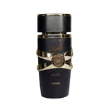 frasco Perfume Lattafa Asad Masculino Eau de Parfum frente fundo branco