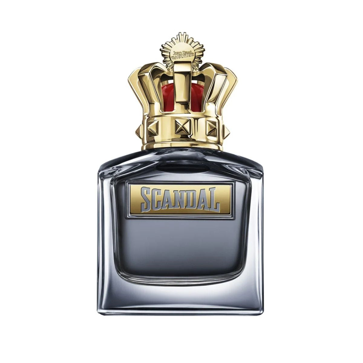 frasco Perfume Masculino Jean Paul Gaultier Scandal Eau de Toilette frente fundo branco