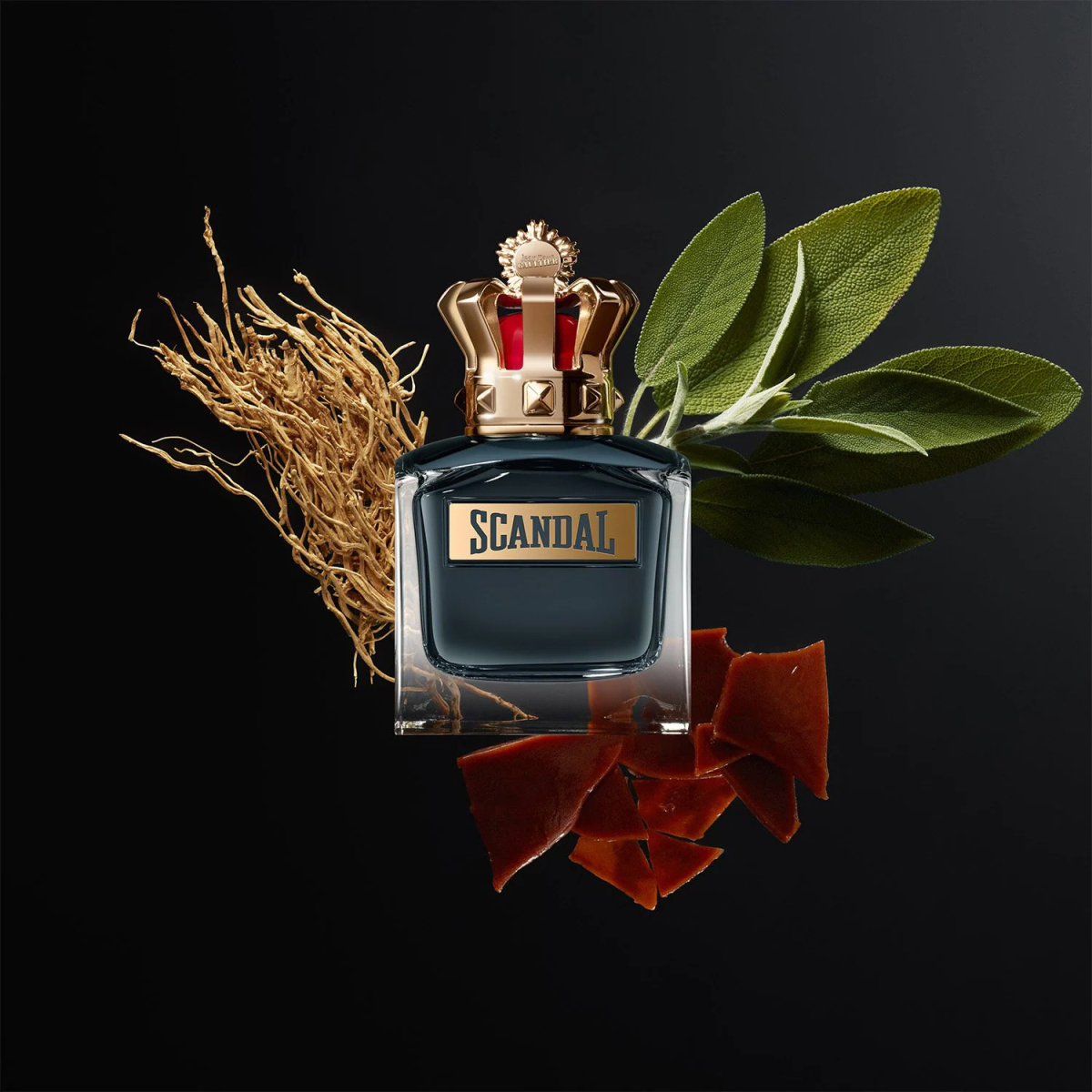 frasco Perfume Masculino Jean Paul Gaultier Scandal Eau de Toilette embalagem caixa original