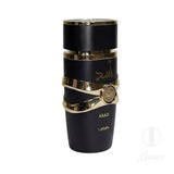 frasco Perfume Lattafa Asad Masculino Eau de Parfum detalhe lateral