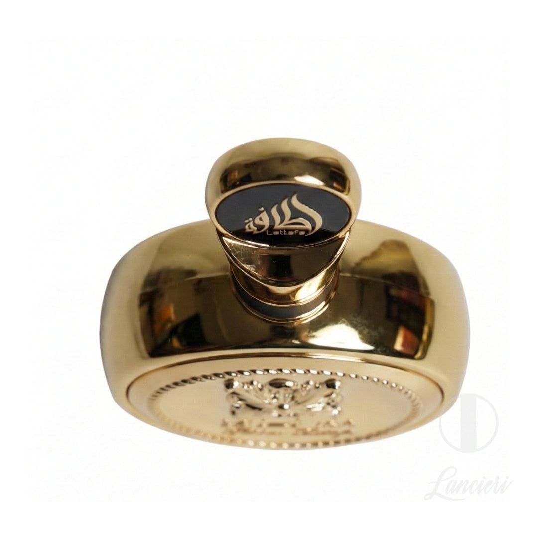 frasco Lattafa Fakhar Gold Extrait EDP - 100Ml embalagem caixa original