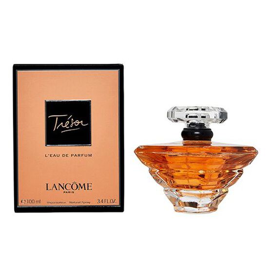 frasco Perfume Feminino Lancome Tresor Eau de Parfum detalhe lateral