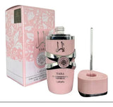 frasco Oleo Lattafa Concentrated Yara Parfum frente fundo branco