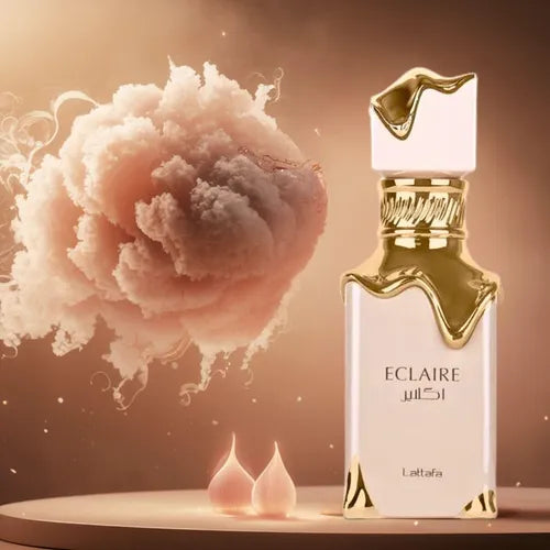 frasco Lattafa Eclaire EDP Spray 100Ml detalhe do frasco