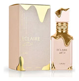 frasco Lattafa Eclaire EDP Spray 100Ml detalhe lateral