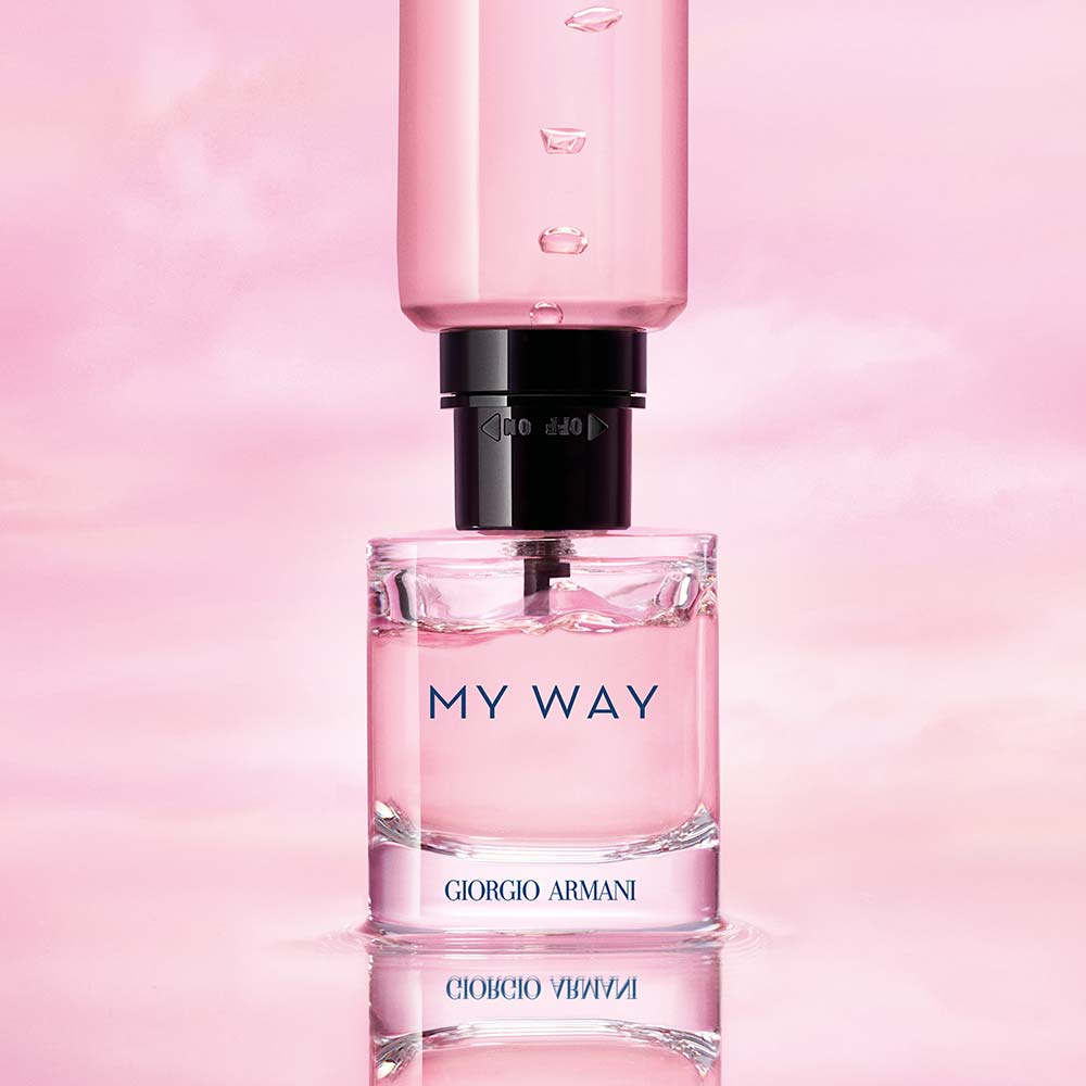 frasco Refil de Perfume Feminino Giorgio Armani My Way Eau de Parfum embalagem caixa original