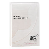 frasco Perfume Feminino Mont Blanc Individuelle Eau de Toilette embalagem caixa original