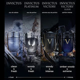 frasco Perfume Masculino Paco Rabanne Invictus Victory Elixir Parfum frasco amplo