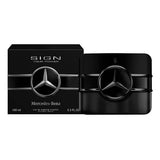 frasco Perfume Masculino Mercedes Benz Sign Your Power Eau de Parfum detalhe lateral