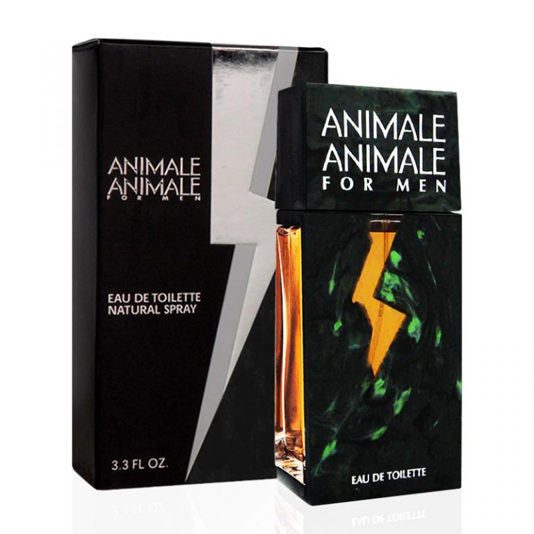 frasco Perfume Masculino Animale Animale Eau de Parfum detalhe lateral