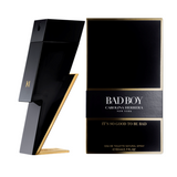 frasco Perfume Masculino Carolina Herrera Bad Boy Eau de Toilette embalagem caixa original