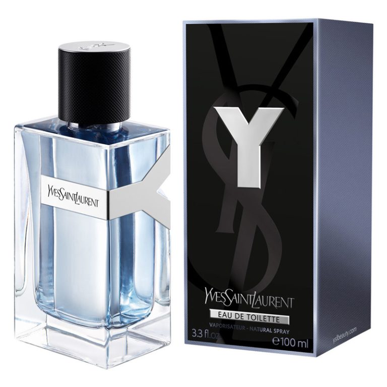frasco Perfume Masculino Yves Saint Laurent Y Eau de Toilette detalhe lateral
