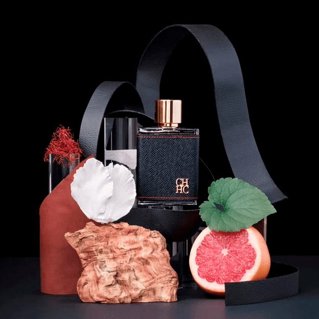 frasco Perfume Mascunino Carolna Herrera Ch Eau de Toilette embalagem caixa original