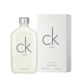 frasco Perfume Unissex Calvin Klein Ck One Eau de Toilette detalhe lateral