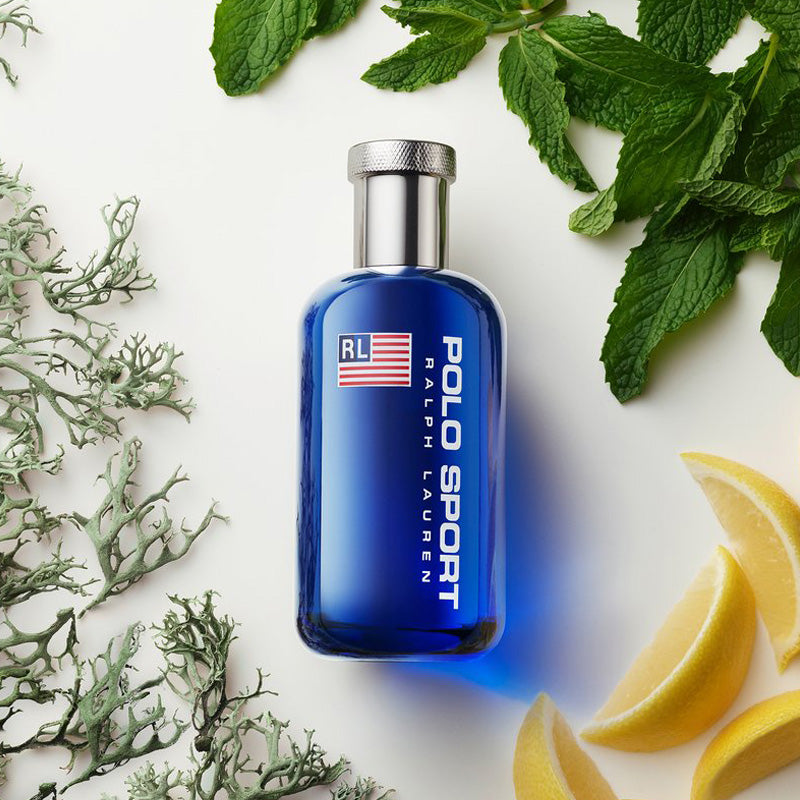 frasco Perfume Mascunino Ralfh Lauren Polo Sport Eau de Toilette embalagem caixa original