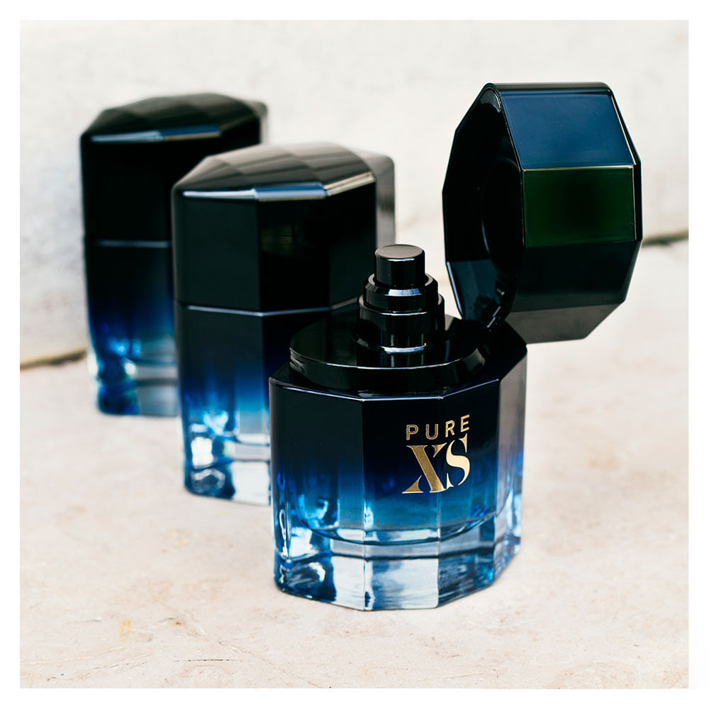 frasco Perfume Masculino Paco Rabanne Xs Pure Eau de Toilette frasco amplo