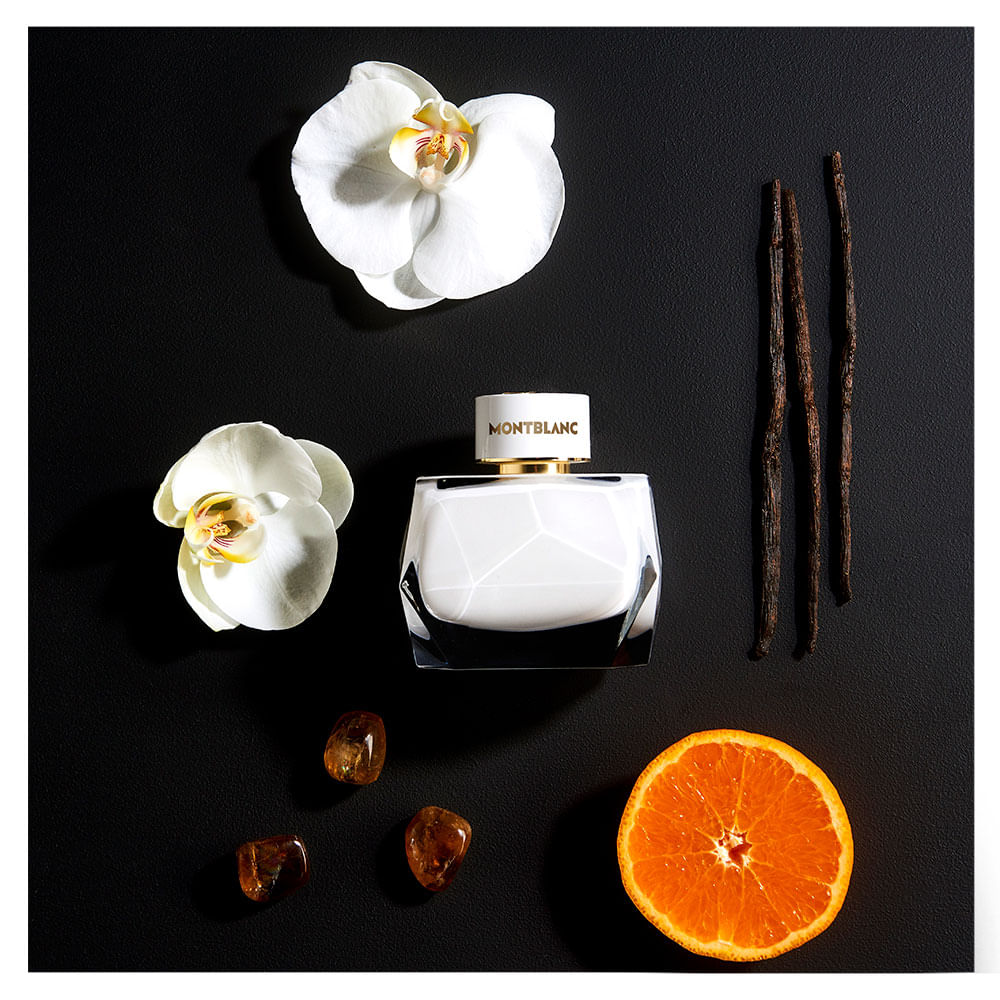 frasco Perfume Feminino Mont Blanc Signature Eau de Parfum embalagem caixa original