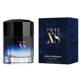 frasco Perfume Masculino Paco Rabanne Xs Pure Eau de Toilette detalhe lateral