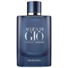 frasco Perfume Giorgio Armani Acqua Di Gio Profondo Eau de Parfum frente fundo branco