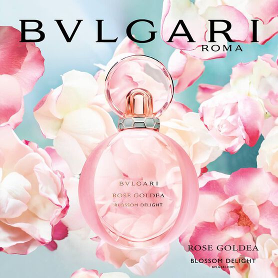 frasco Perfume Feminino Bvlgari Rose Goldea Blossom Delight Eau de Parfum frasco amplo