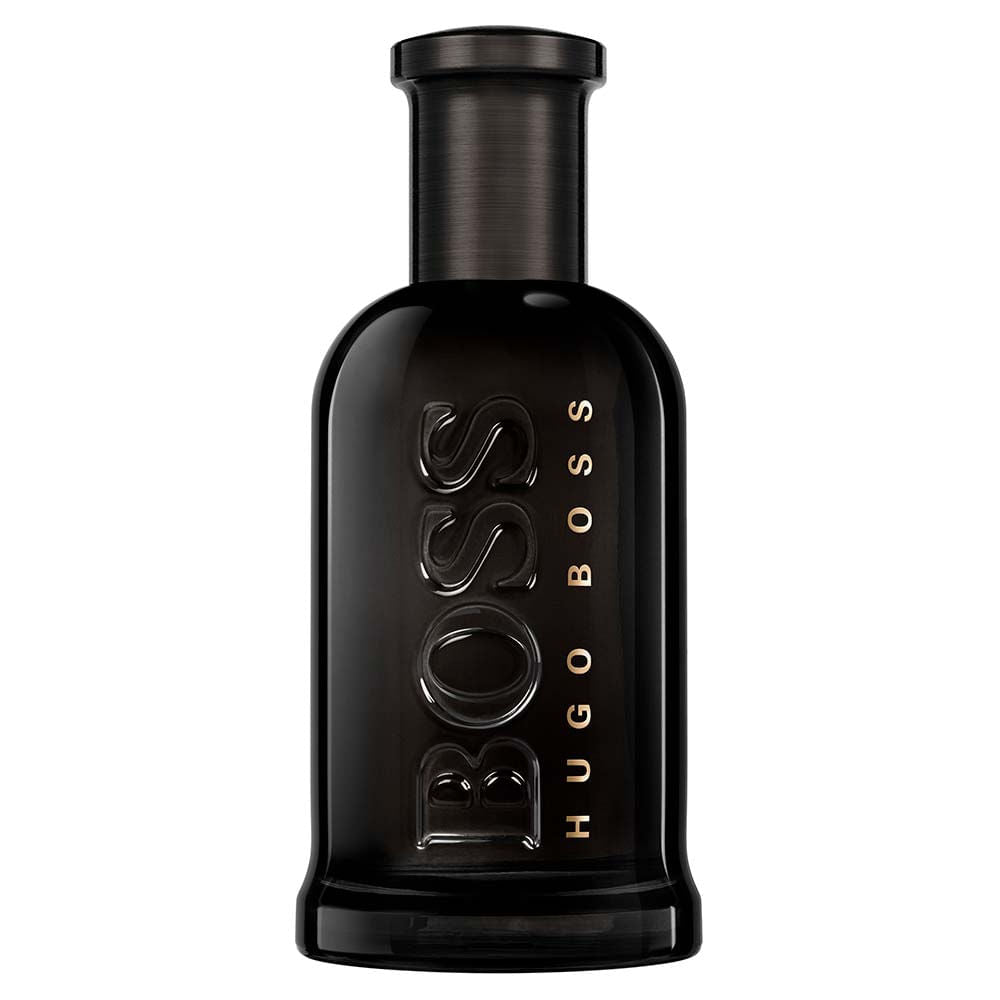frasco Perfume Masculino Hugo Boss Bottled Night Eau de Parfum frente fundo branco