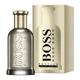 frasco Perfume Masculino Hugo Boss Bottled Eau de Parfum detalhe lateral