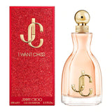 frasco Perfume Feminino Jimmy Choo I Want Choo Eau de Parfum detalhe lateral