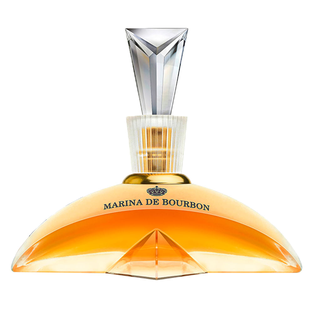 frasco Perfume Feminino Marina de Bourbon Classique Eau de Parfum frente fundo branco