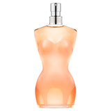 frasco Perfume Feminino Jean Paul Gaultier Classique Eau de Toilette frente fundo branco
