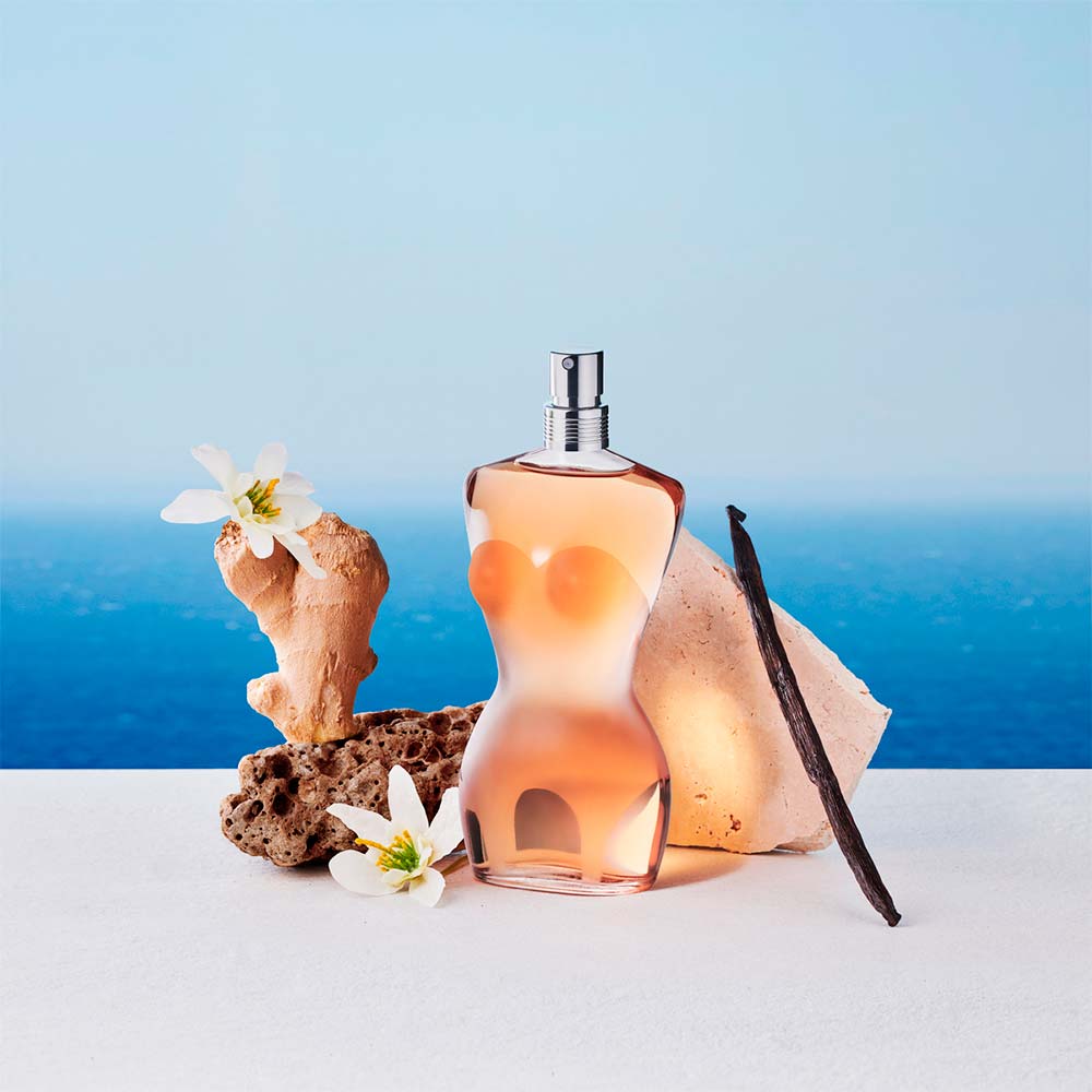frasco Perfume Feminino Jean Paul Gaultier Classique Eau de Toilette embalagem caixa original