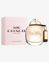 frasco Perfume Feminino Coach Woman Eau de Parfum detalhe lateral