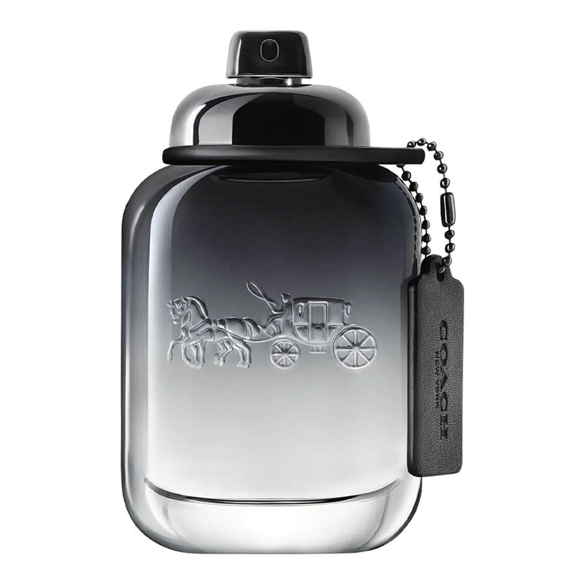 frasco Perfume Masculino CoachEau de Toilette frente fundo branco