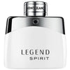frasco Perfume Masculino Mont Blanc Legend Spirit Eau de Toilette frente fundo branco