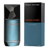 frasco Perfume Masculino Issey Miyake Fusion D'Issey Eau de Toilette detalhe lateral