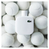 frasco Perfume Masculino Lacoste L.12.12 Blanc Eau de Toilette frasco amplo