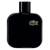 frasco Perfume Masculino Lacoste L.12.12 Noir Eau de Toilette frente fundo branco