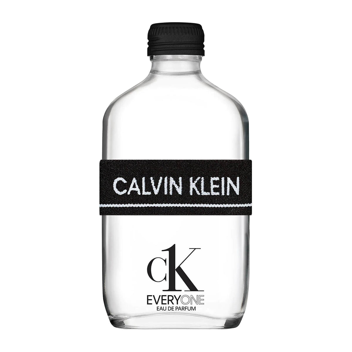 frasco Perfume Unissex Calvin Klein Everyone Eau de Parfum frente fundo branco